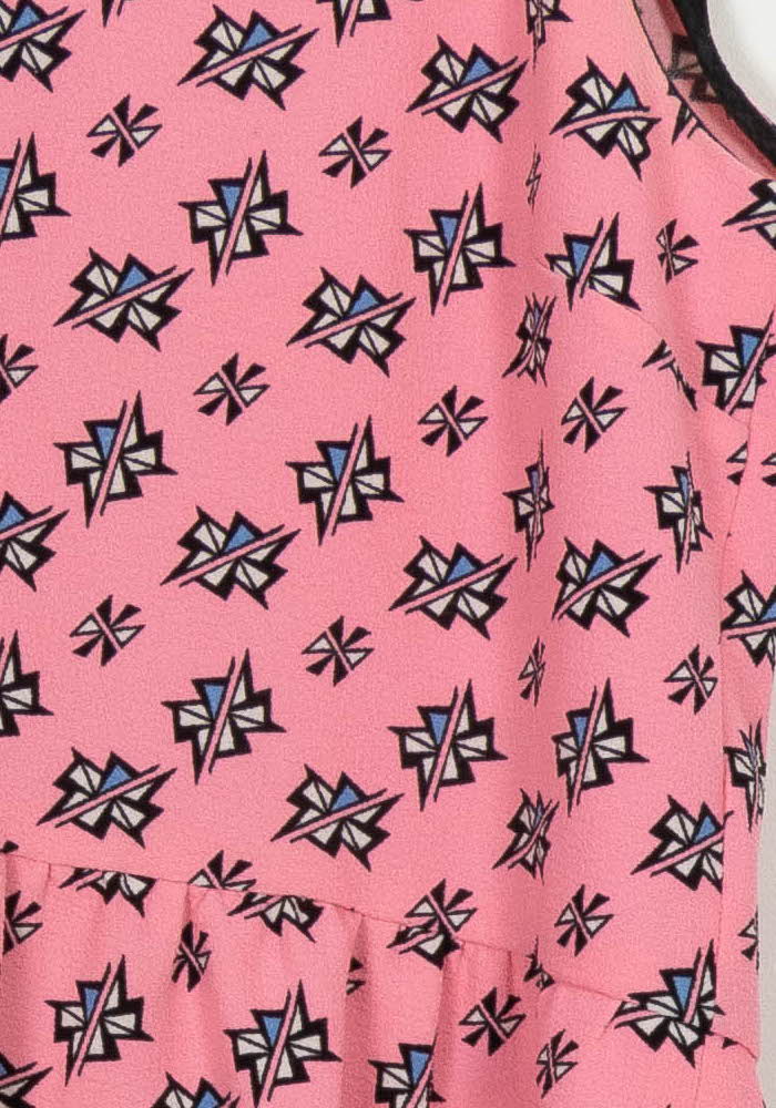 Débardeur Rose et Noir - Taille L/40 de la marque Sandro | PARAD107372 - Vendu par Paradigme - Image 3