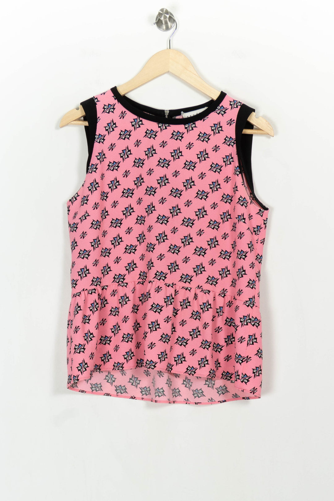 Débardeur Rose et Noir - Taille L/40 de la marque Sandro | PARAD107372 - Vendu par Paradigme - Image 2
