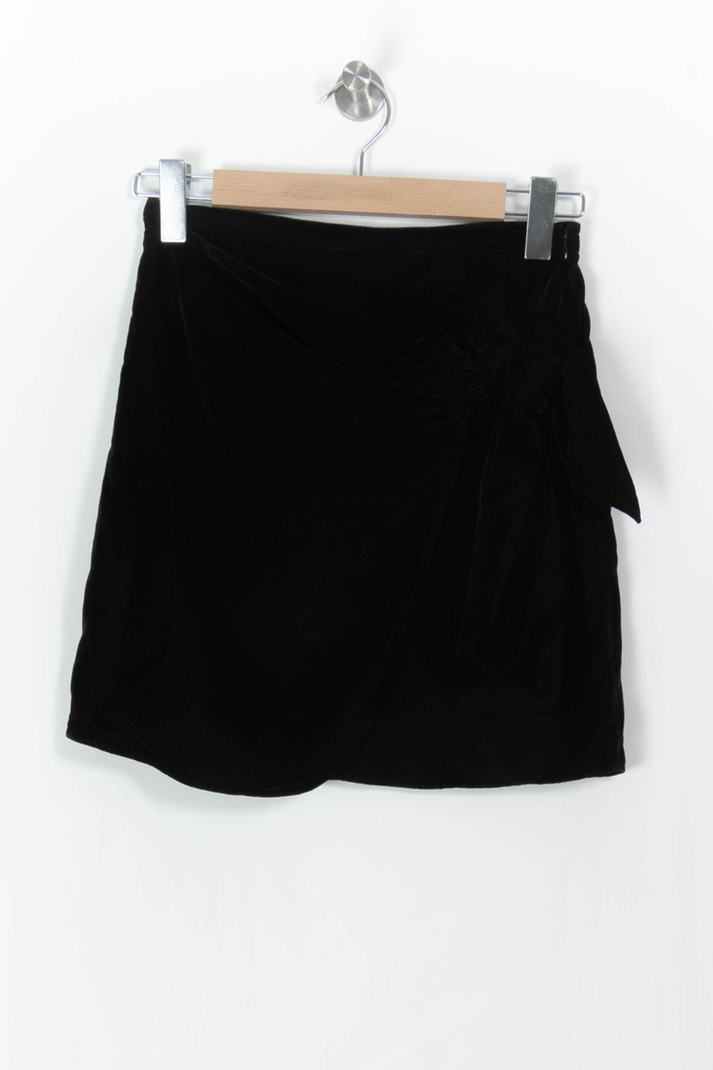 Jupe Portefeuille Noire - Taille S/36 de la marque Petite Mendigote | PARAD107375 - Vendu par Paradigme - Image 2