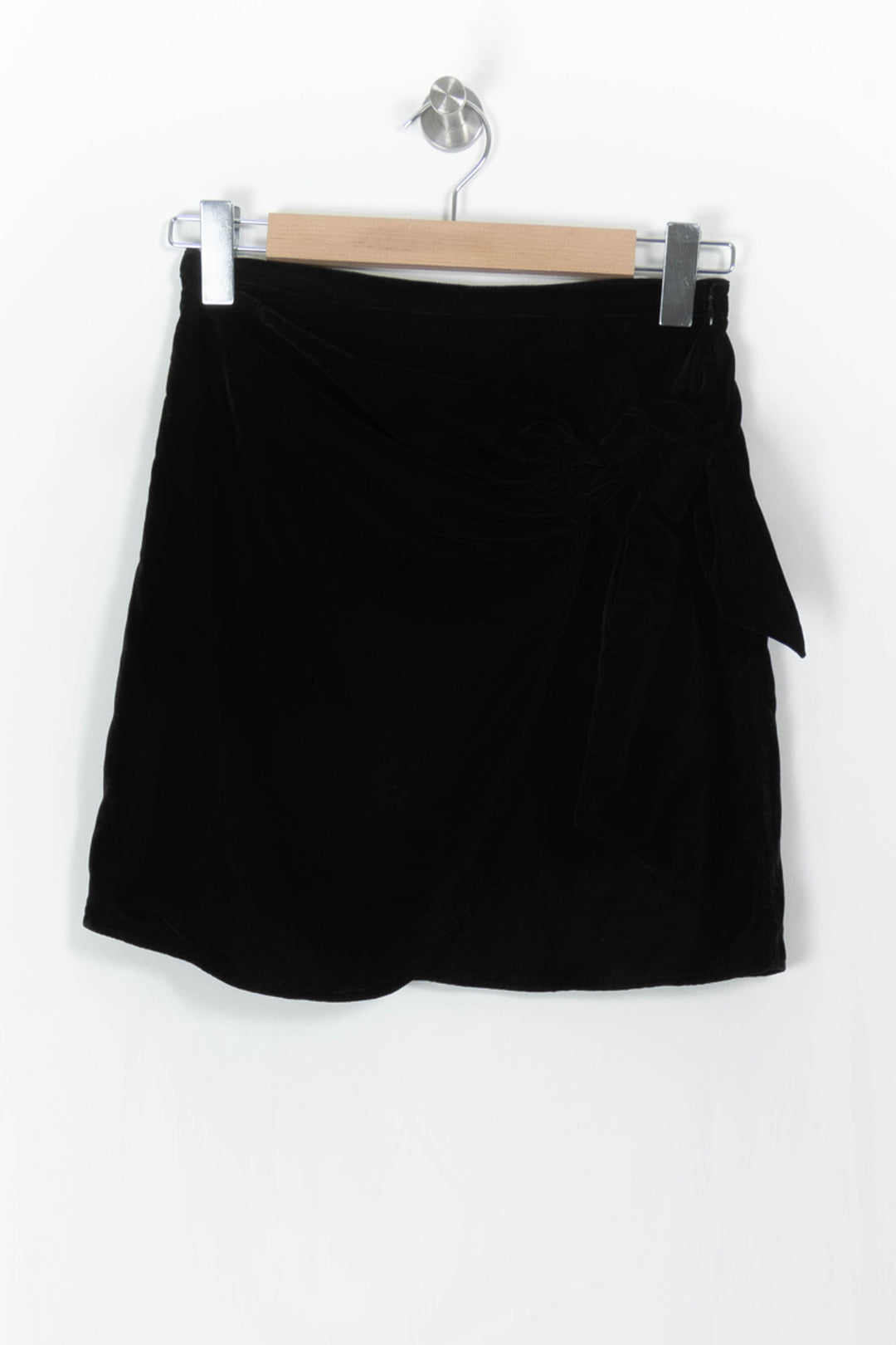 Jupe Portefeuille Noire - Taille S/36 de la marque Petite Mendigote | PARAD107375 - Vendu par Paradigme - Image 2