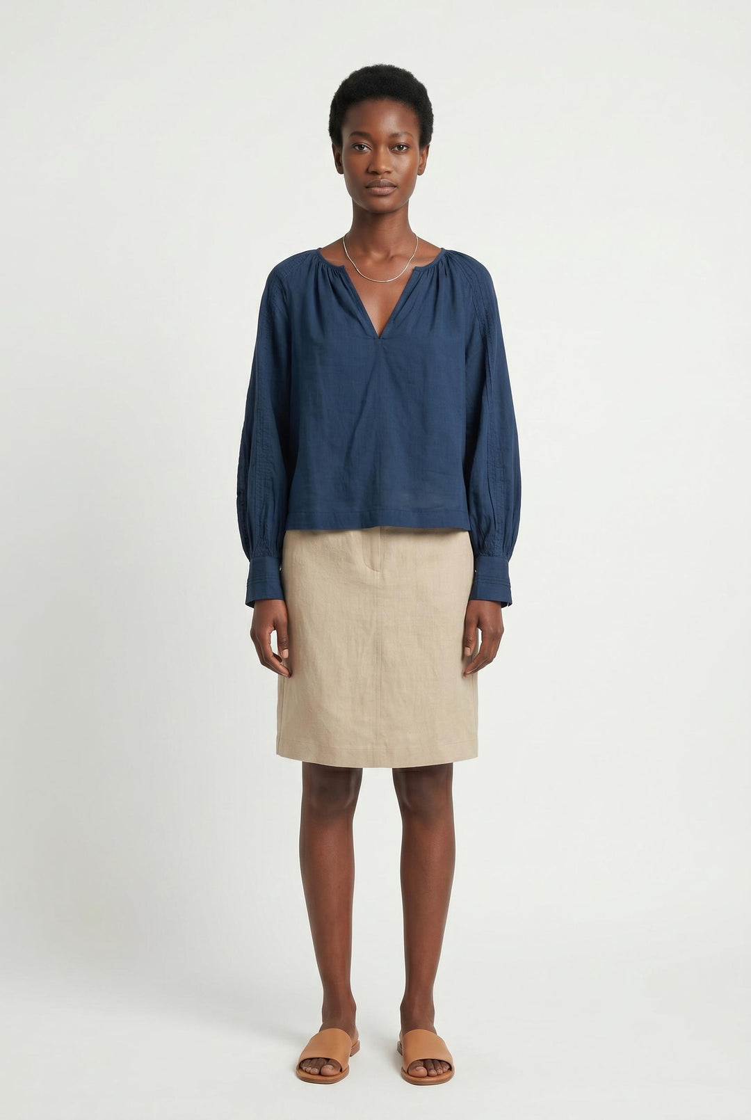 Blouse Bleue - Taille S/36 de la marque Galeries Lafayette | PARAD107377 - Vendu par Paradigme - Image 1