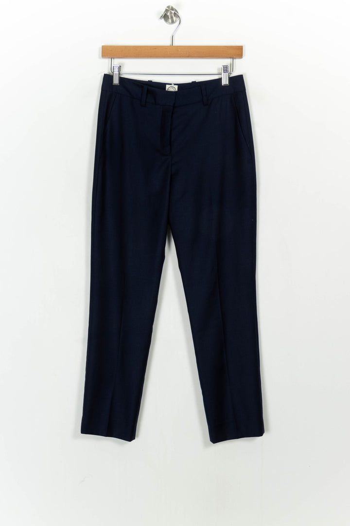 Pantalon De Costume Bleu - Taille S/36 de la marque Ines de la Fressange Paris | PARAD107384 - Vendu par Paradigme - Image 2