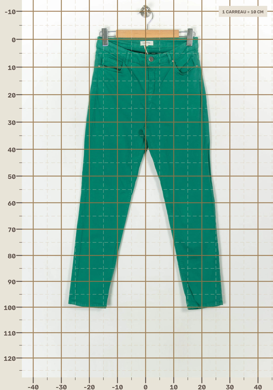 Jean Vert - Taille L/40 de la marque Gerard Darel | PARAD107386 - Vendu par Paradigme - Image 4