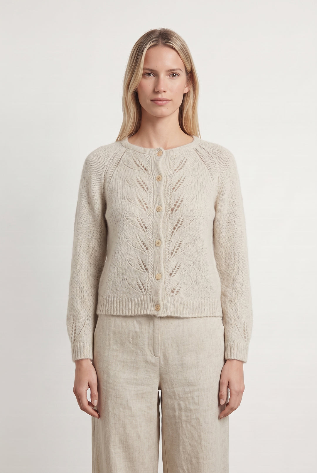Cardigan Beige - Taille M/38 de la marque Ekyog | PARAD107392 - Vendu par Paradigme - Image 1