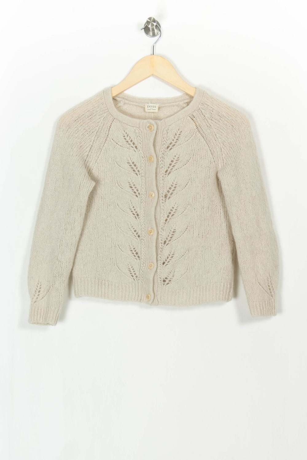 Cardigan Beige - Taille M/38 de la marque Ekyog | PARAD107392 - Vendu par Paradigme - Image 2