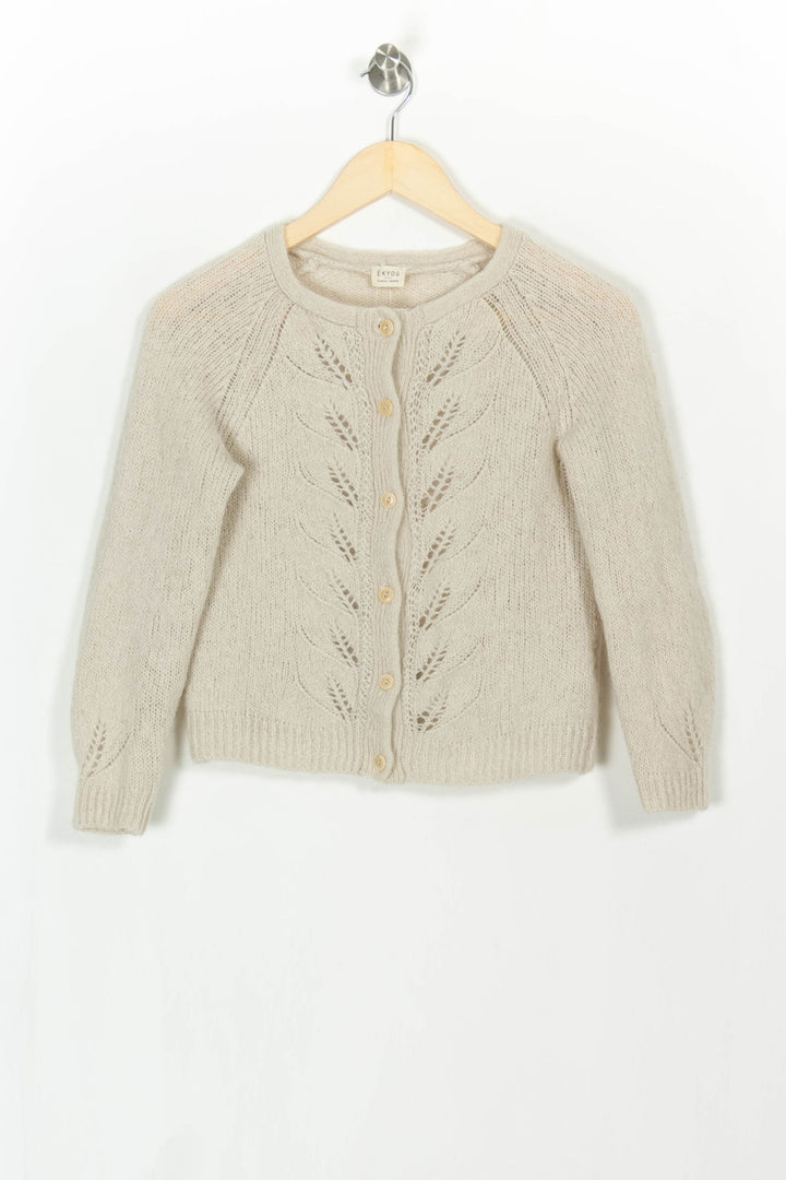 Cardigan Beige - Taille M/38 de la marque Ekyog | PARAD107392 - Vendu par Paradigme - Image 2