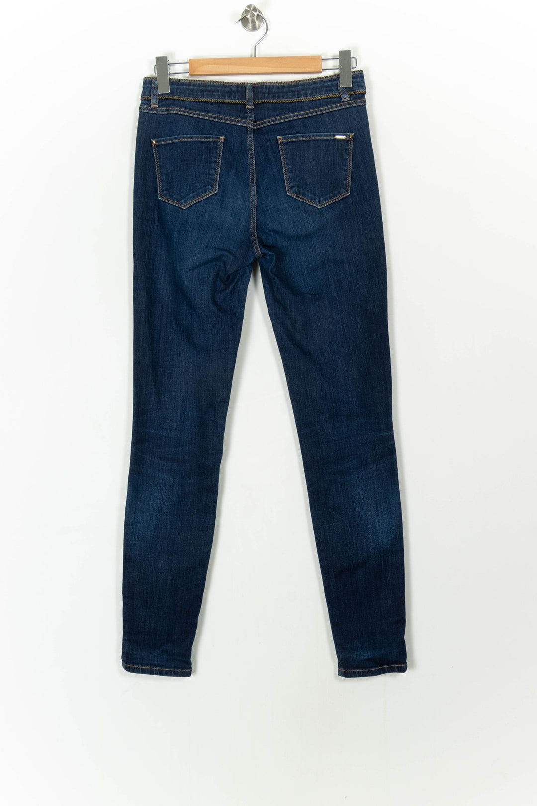 Jean Slim Bleu - Taille L/40 de la marque I.Code | PARAD107398 - Vendu par Paradigme - Image 4