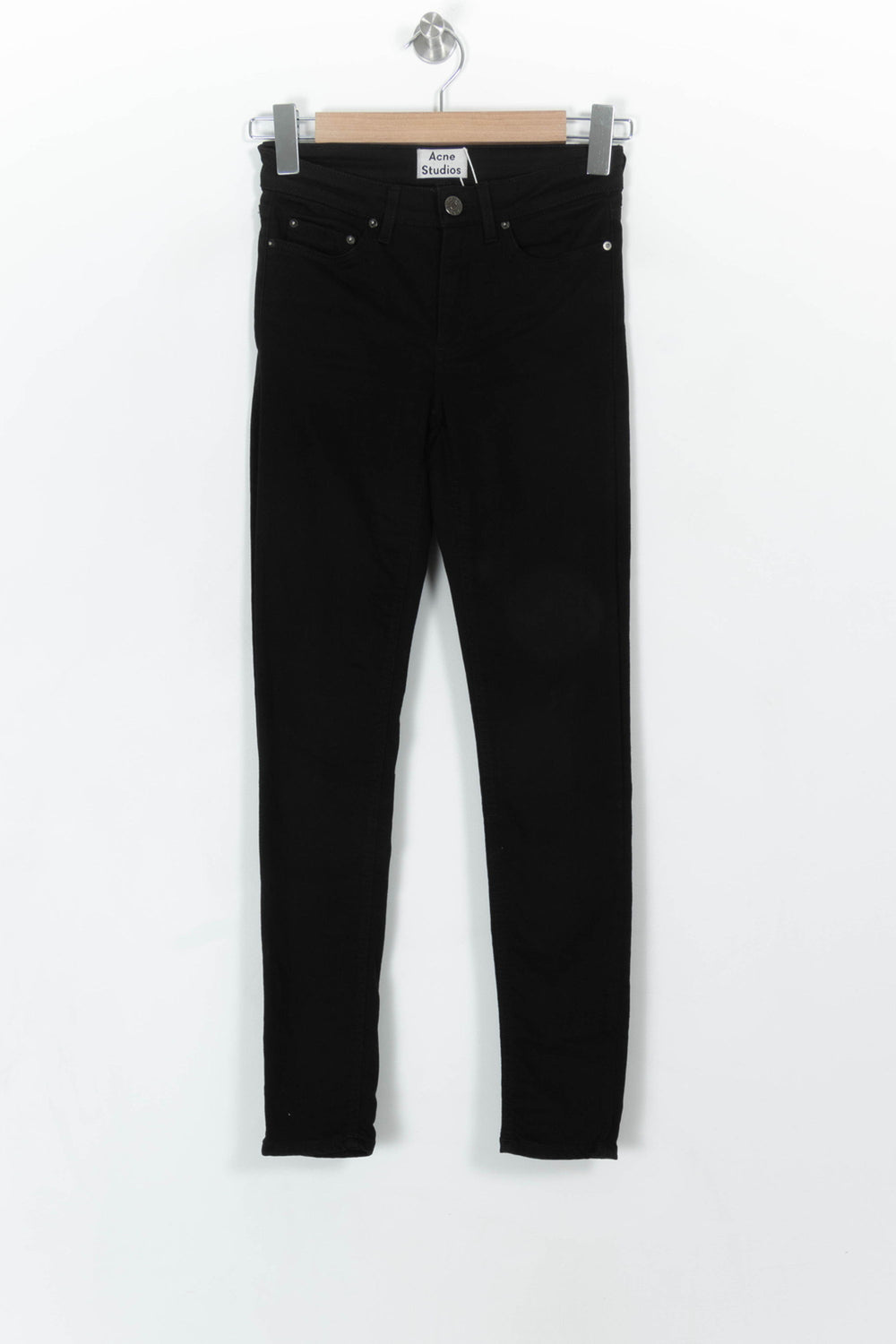 Jean Skinny Noir - Taille XXS/32 de la marque Acne Studios | PARAD107401 - Vendu par Paradigme - Image 2