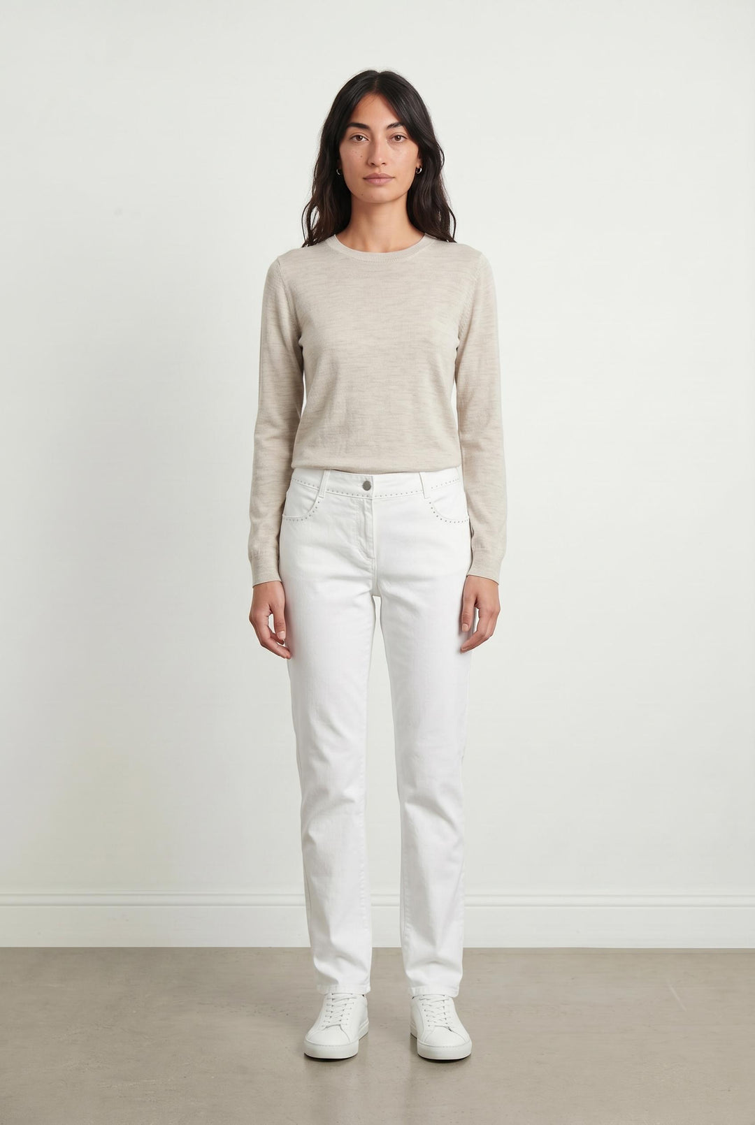 Jean Blanc - Taille M/38 de la marque Caroll | PARAD107402 - Vendu par Paradigme - Image 1