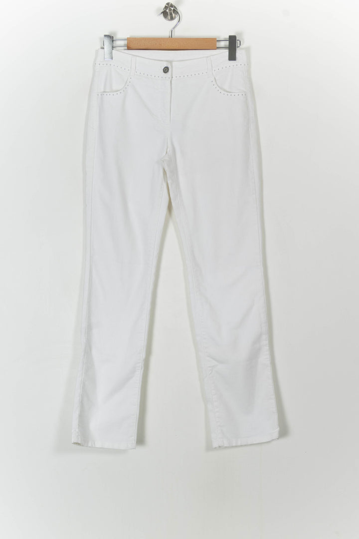 Jean Blanc - Taille M/38 de la marque Caroll | PARAD107402 - Vendu par Paradigme - Image 2