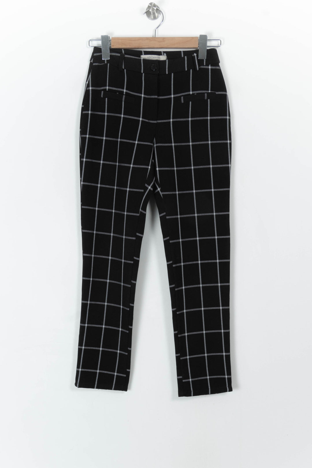 Pantalon Noir et Blanc - Taille XS/34 de la marque La Fée Maraboutée | PARAD107405 - Vendu par Paradigme - Image 2