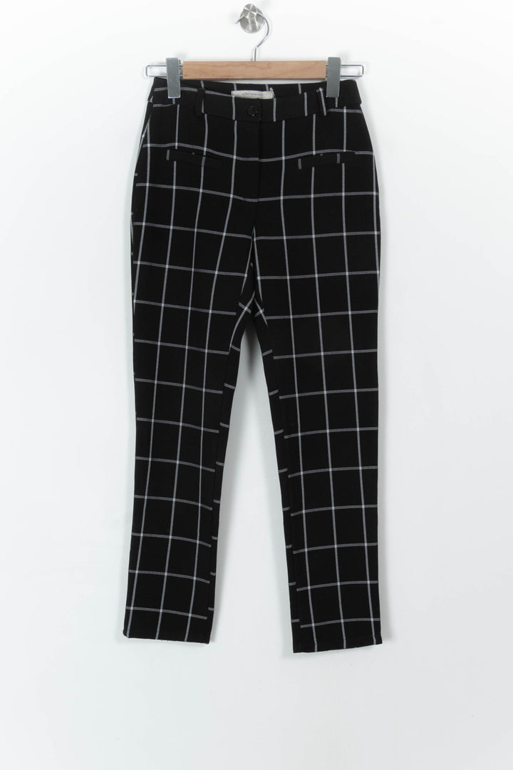Pantalon Noir et Blanc - Taille XS/34 de la marque La Fée Maraboutée | PARAD107405 - Vendu par Paradigme - Image 2