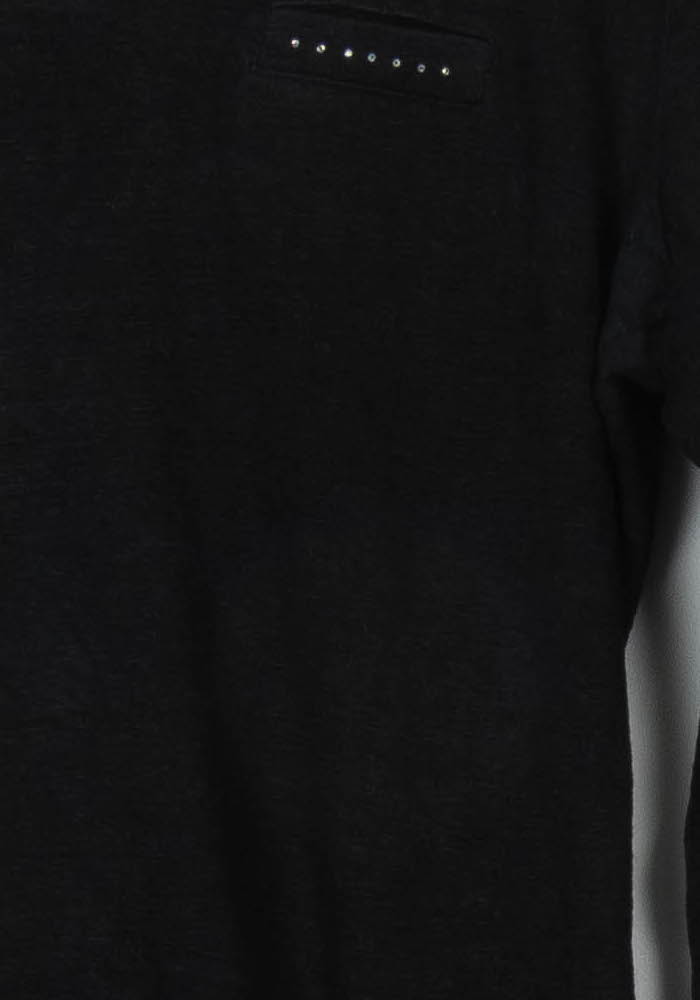 Tee-shirt Manche Longue Noir - Taille L/40 de la marque La Fée Maraboutée | PARAD107409 - Vendu par Paradigme - Image 3