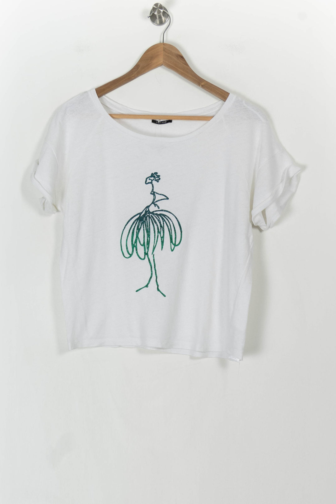 Tee-shirt Blanc - Taille M/38 de la marque One Step | PARAD107414 - Vendu par Paradigme - Image 2