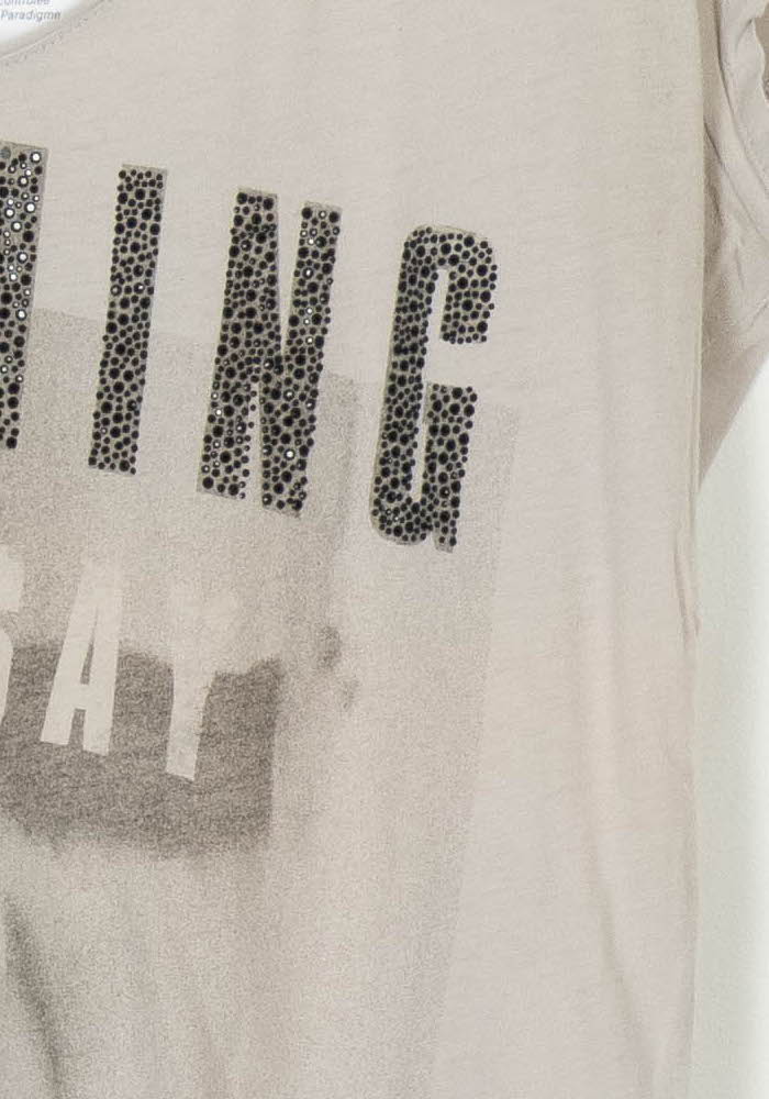 Tee-shirt Gris - Taille XL/42 de la marque IKKS | PARAD107417 - Vendu par Paradigme - Image 3
