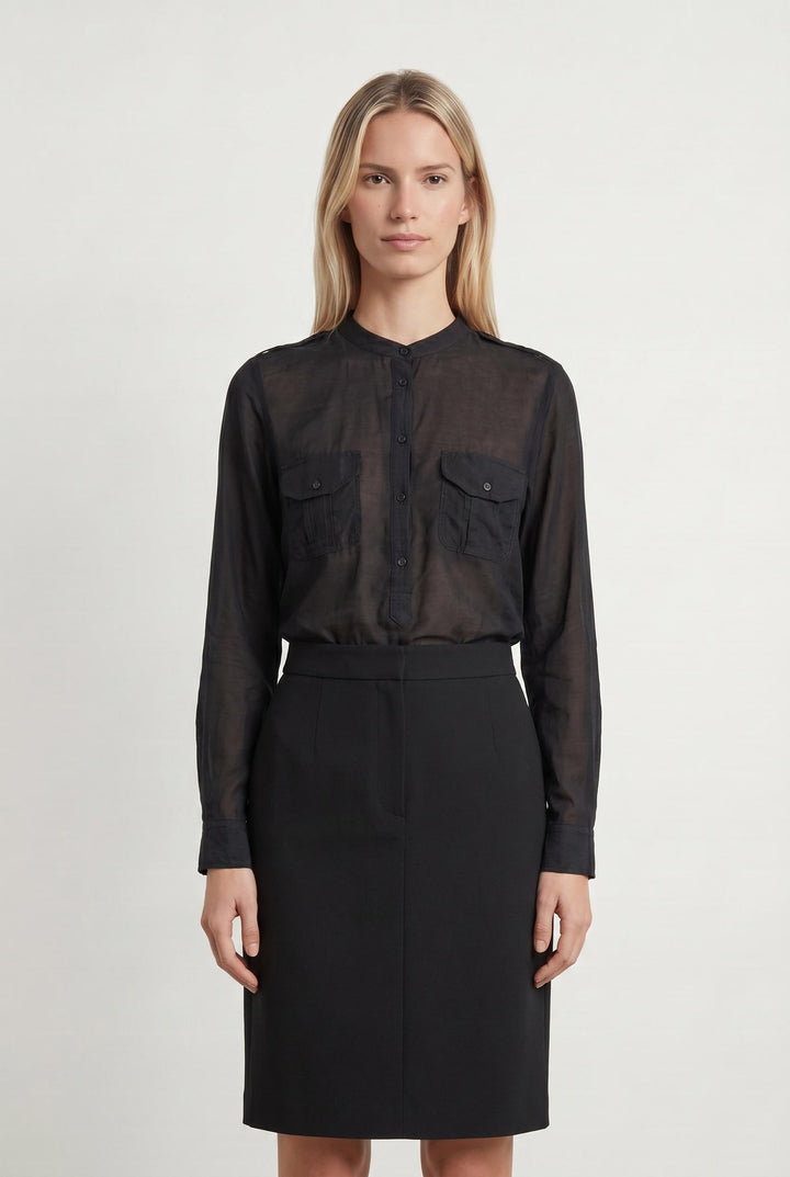 Blouse Violette - Taille S/36 de la marque Mes Demoiselles Paris | PARAD107424 - Vendu par Paradigme - Image 1