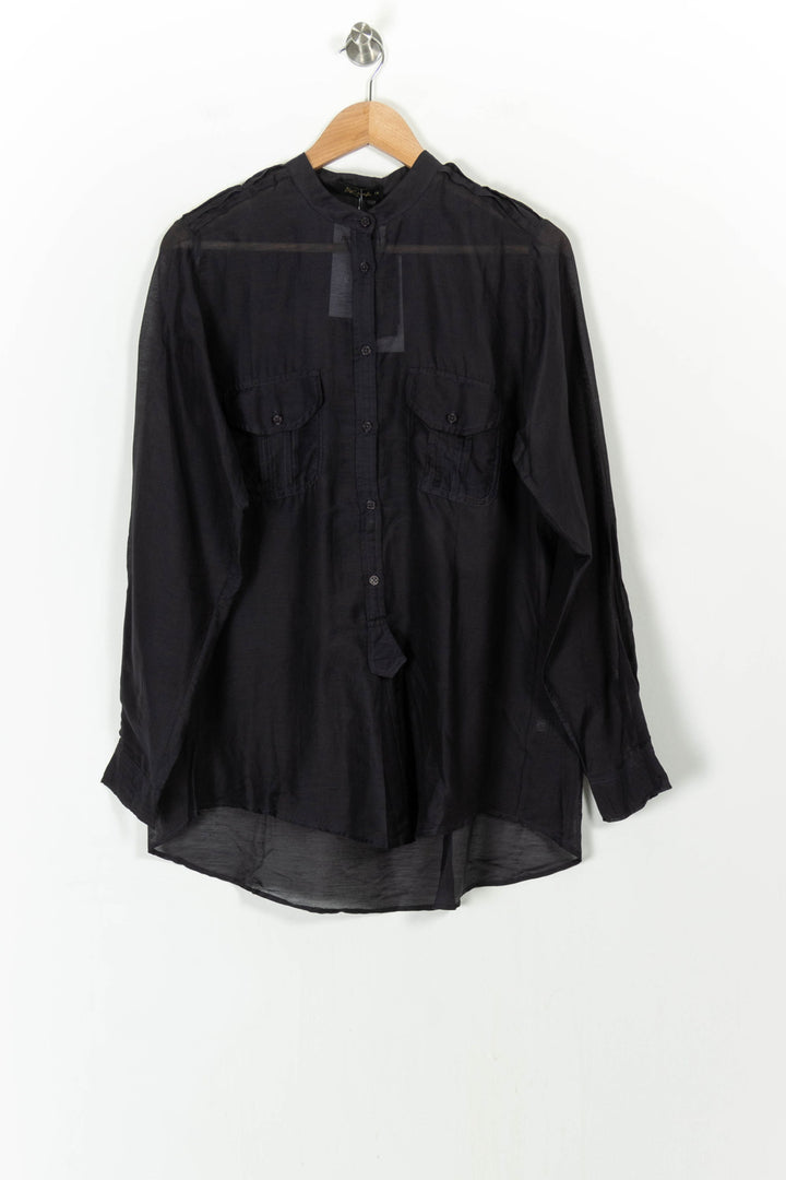 Blouse Violette - Taille S/36 de la marque Mes Demoiselles Paris | PARAD107424 - Vendu par Paradigme - Image 2