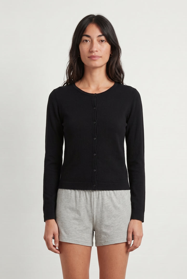 Cardigan Noir - Taille S/36 de la marque Galeries Lafayette | PARAD107425 - Vendu par Paradigme - Image 1