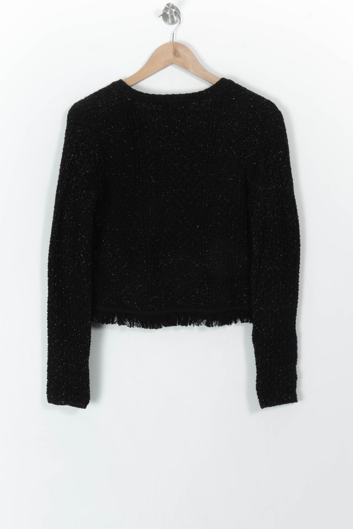 Gilet Noir - Taille S/36 de la marque Caroll | PARAD107426 - Vendu par Paradigme - Image 4