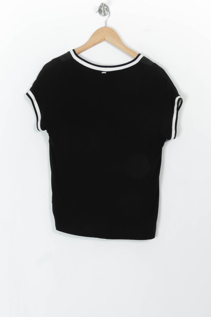 Tee-shirt noir et blanc - Taille S/36 de la marque IKKS | PARAD107430 - Vendu par Paradigme - Image 4