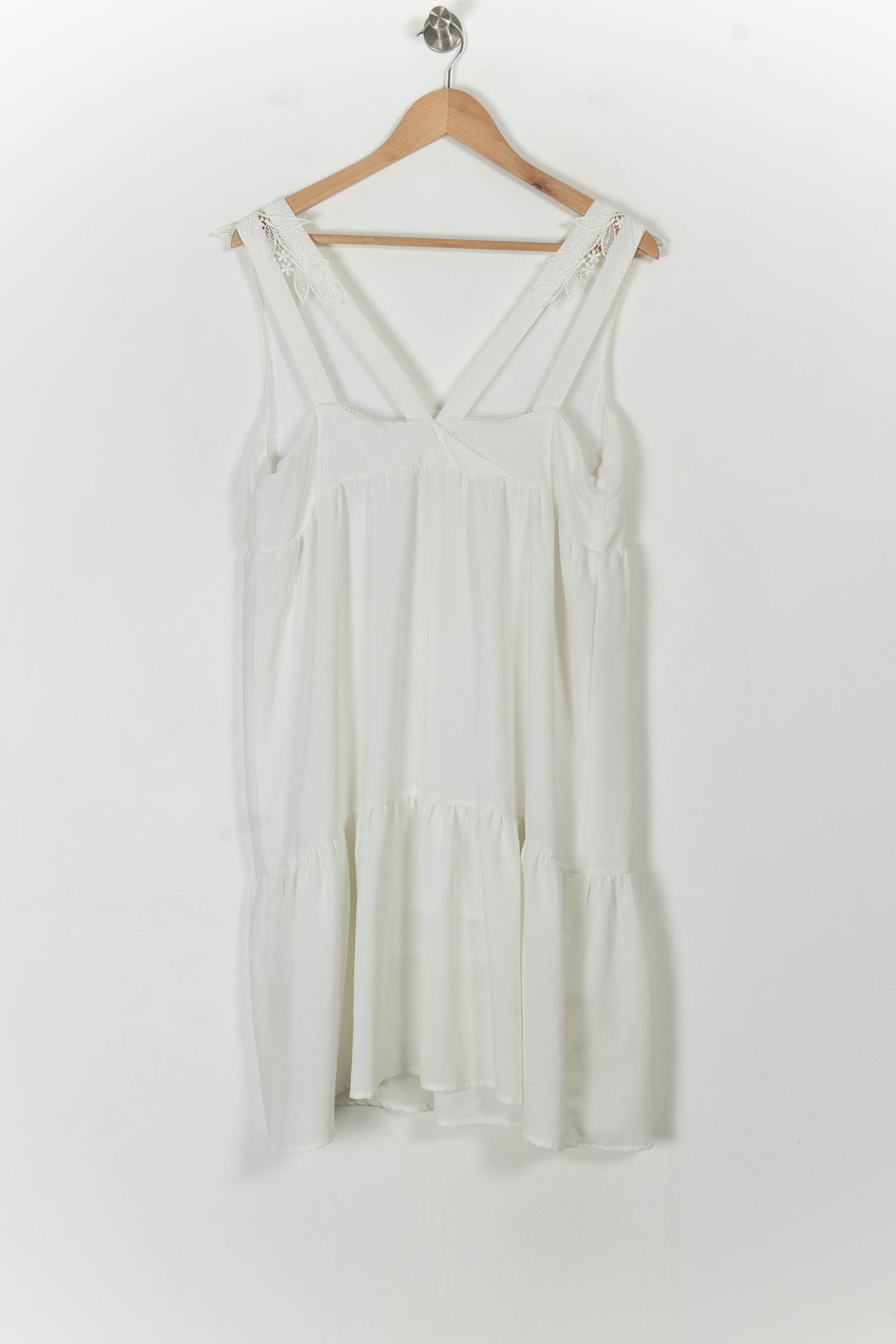 Robe Longue Blanche - Taille L/40 de la marque Grace & Mila | PARAD107432 - Vendu par Paradigme - Image 4