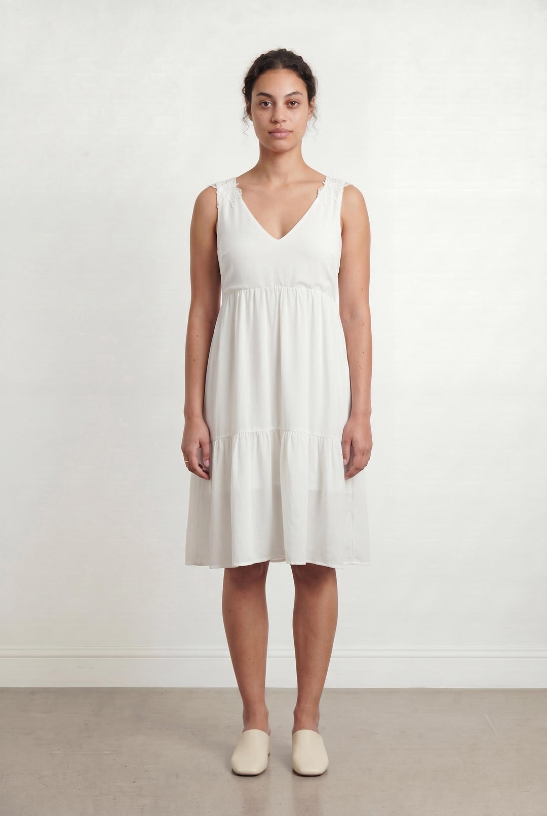 Robe Longue Blanche - Taille L/40 de la marque Grace & Mila | PARAD107432 - Vendu par Paradigme - Image 1