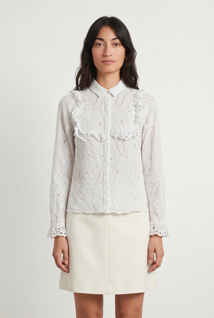 Chemise Blanche - Taille S/36 de la marque Opullence | PARAD107439 - Vendu par Paradigme - Image 1