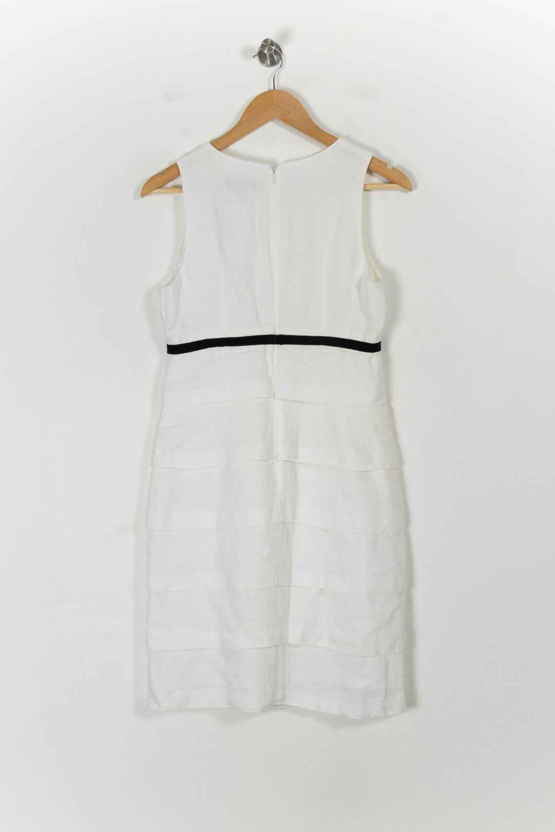 Robe Blanche - Taille M/38 de la marque Caroll | PARAD107440 - Vendu par Paradigme - Image 4