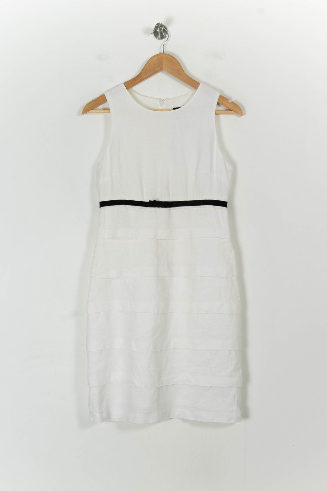 Robe Blanche - Taille M/38 de la marque Caroll | PARAD107440 - Vendu par Paradigme - Image 2