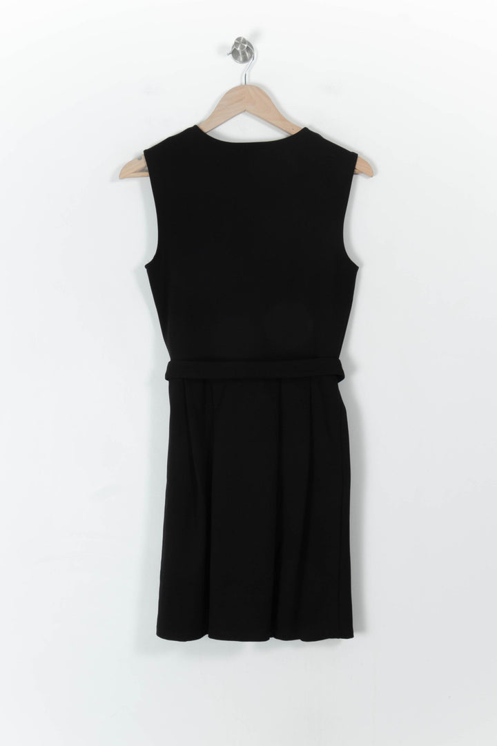 Robe Sans Manches Noire - Taille M/38 de la marque Agnès b. | PARAD107446 - Vendu par Paradigme - Image 4