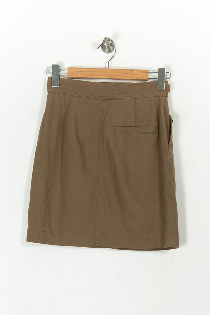 Jupe Droite Beige - Taille S/36 de la marque Comptoir des Cotonniers | PARAD107447 - Vendu par Paradigme - Image 4