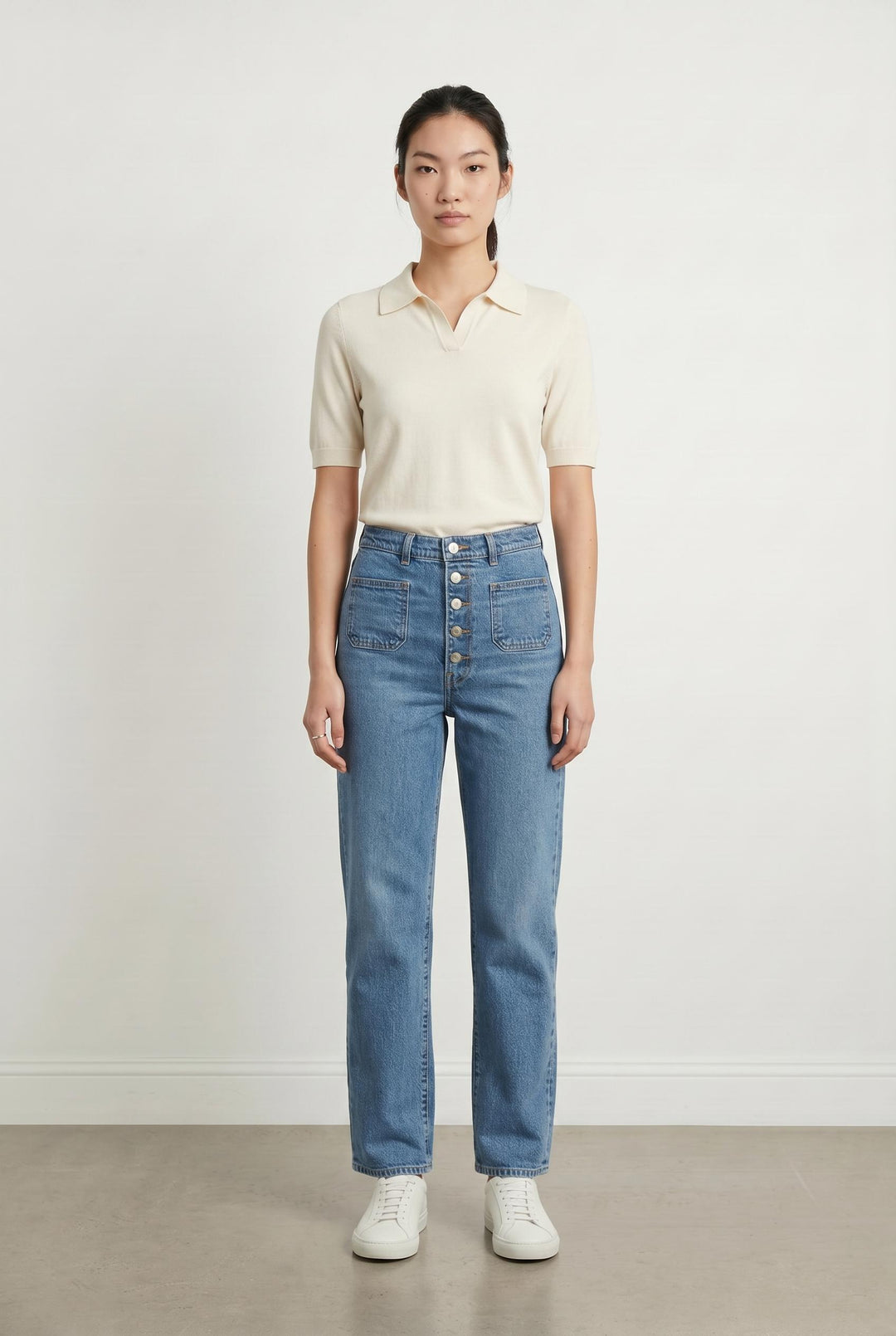 Jean Droit Bleu - Taille S/36 de la marque Levi's | PARAD107451 - Vendu par Paradigme - Image 1