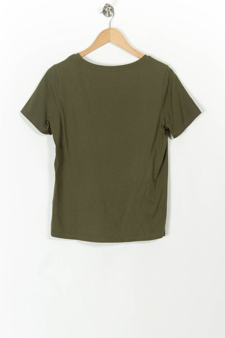 Tee-shirt Vert - Taille M/38 de la marque Caroll | PARAD107452 - Vendu par Paradigme - Image 4