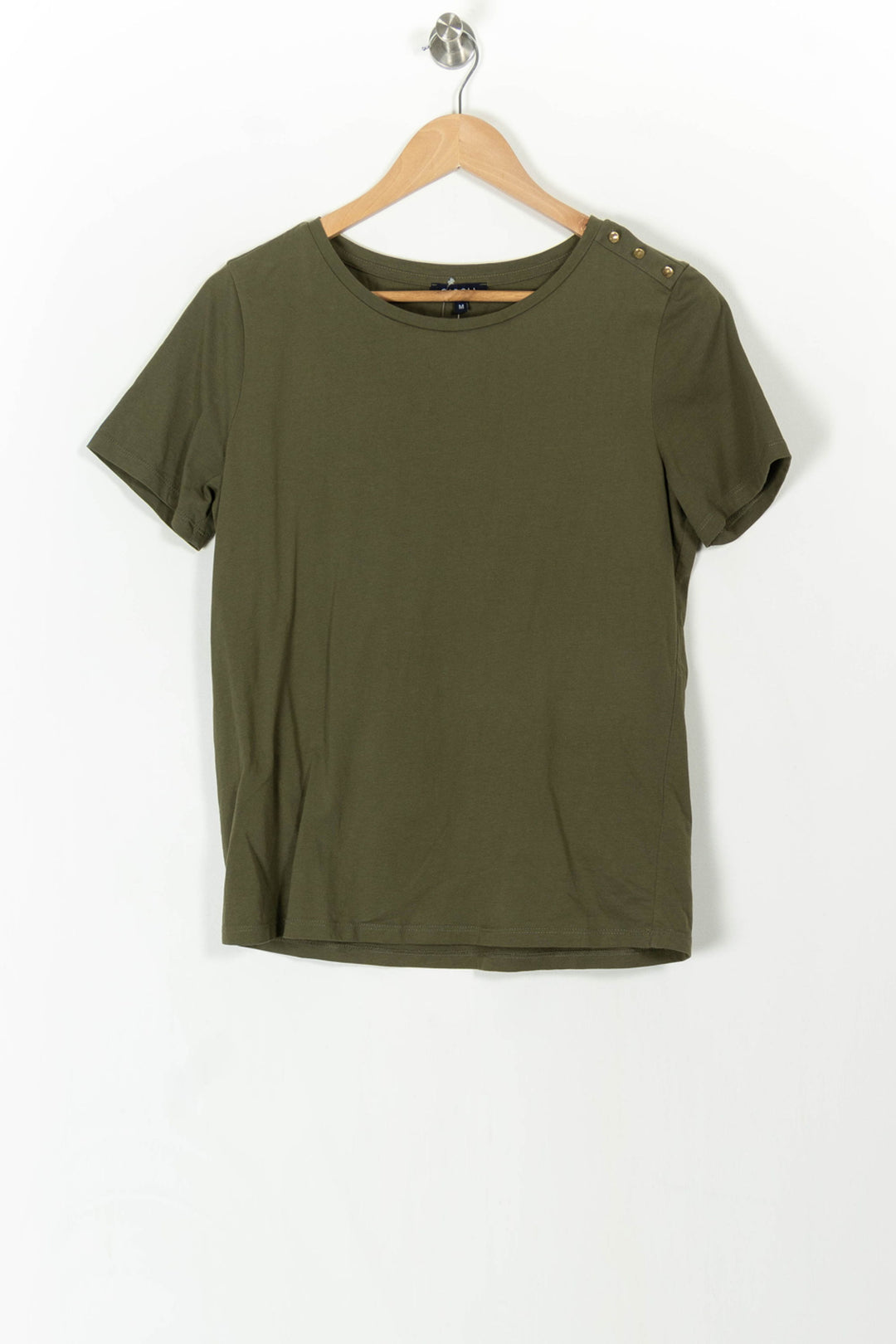Tee-shirt Vert - Taille M/38 de la marque Caroll | PARAD107452 - Vendu par Paradigme - Image 2