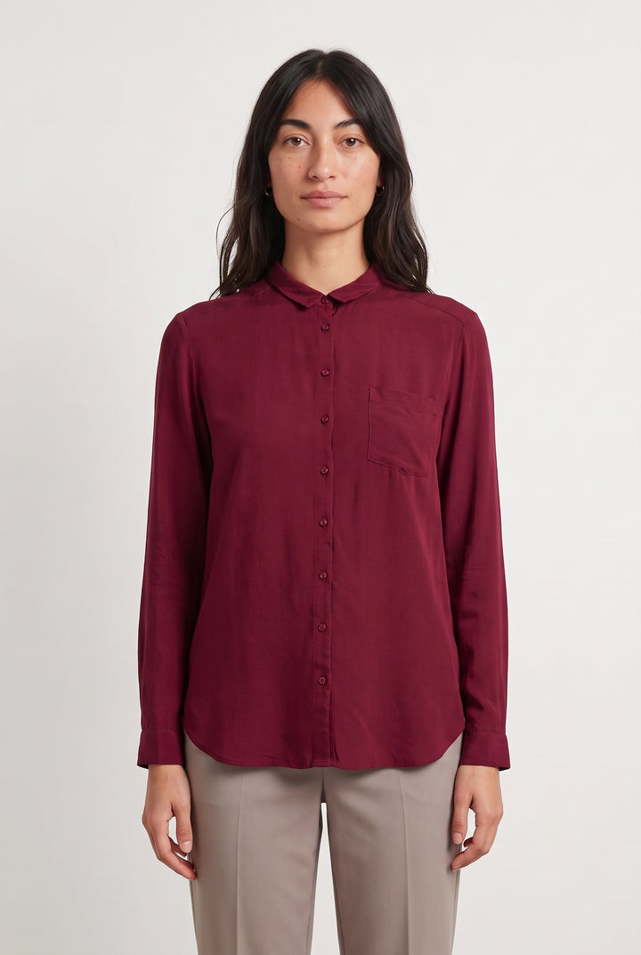 Chemise Violette - Taille M/38 de la marque Des petits hauts | PARAD107453 - Vendu par Paradigme - Image 1