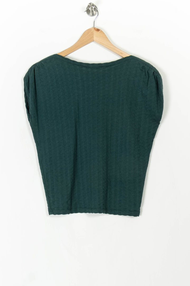 Blouse Verte - Taille S/36 de la marque Sessùn | PARAD107457 - Vendu par Paradigme - Image 4