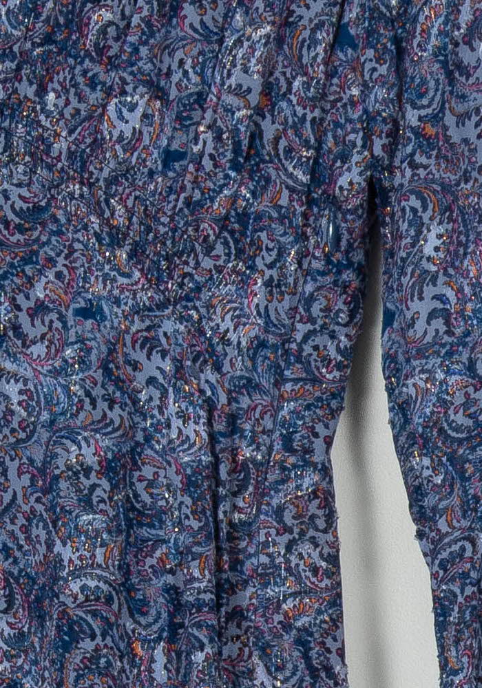 Robe Courte Violette et Bleue - Taille S/36 de la marque Pablo | PARAD107458 - Vendu par Paradigme - Image 3