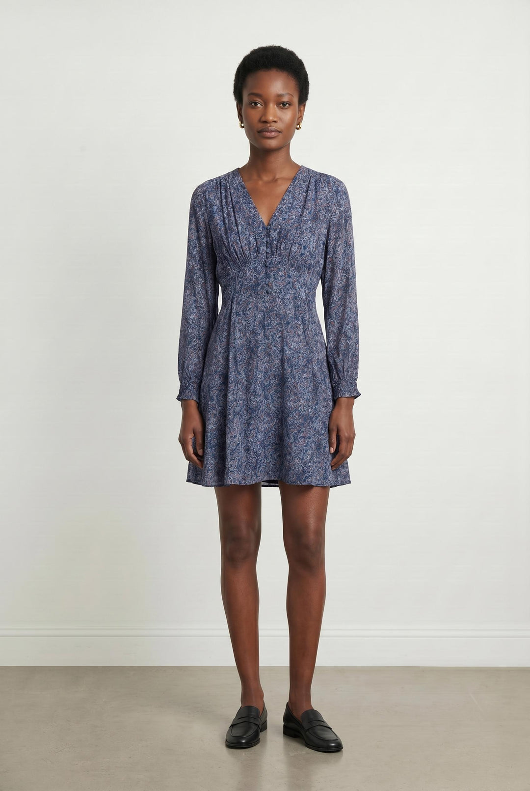Robe Courte Violette et Bleue - Taille S/36 de la marque Pablo | PARAD107458 - Vendu par Paradigme - Image 1