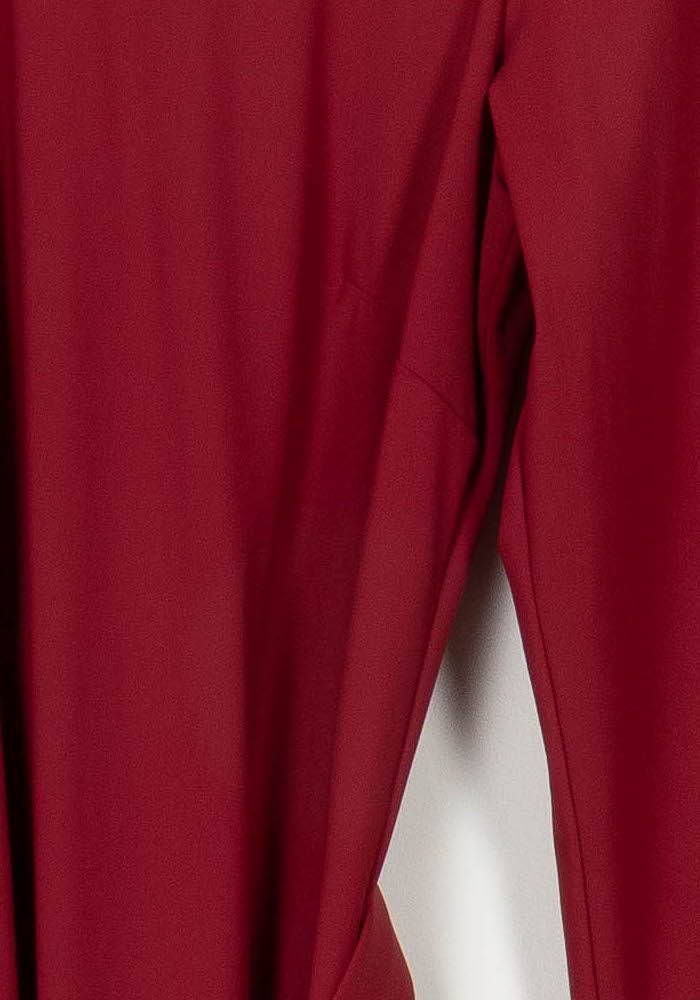 Robe Portefeuille Rouge - Taille XXL/44 de la marque Indies | PARAD107460 - Vendu par Paradigme - Image 3