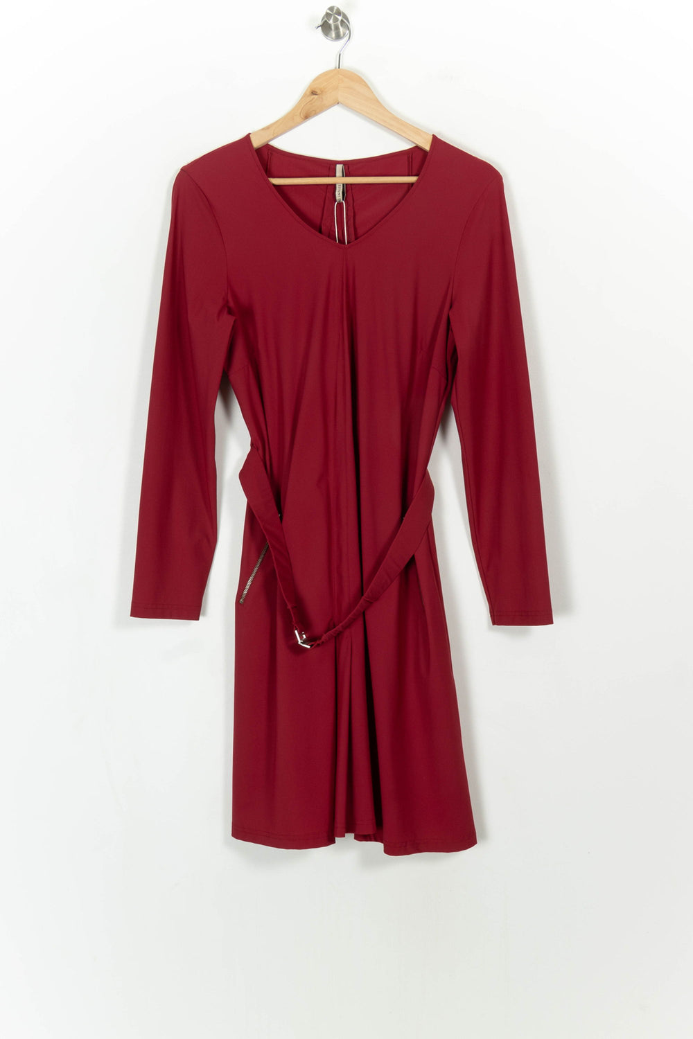 Robe Portefeuille Rouge - Taille XXL/44 de la marque Indies | PARAD107460 - Vendu par Paradigme - Image 2