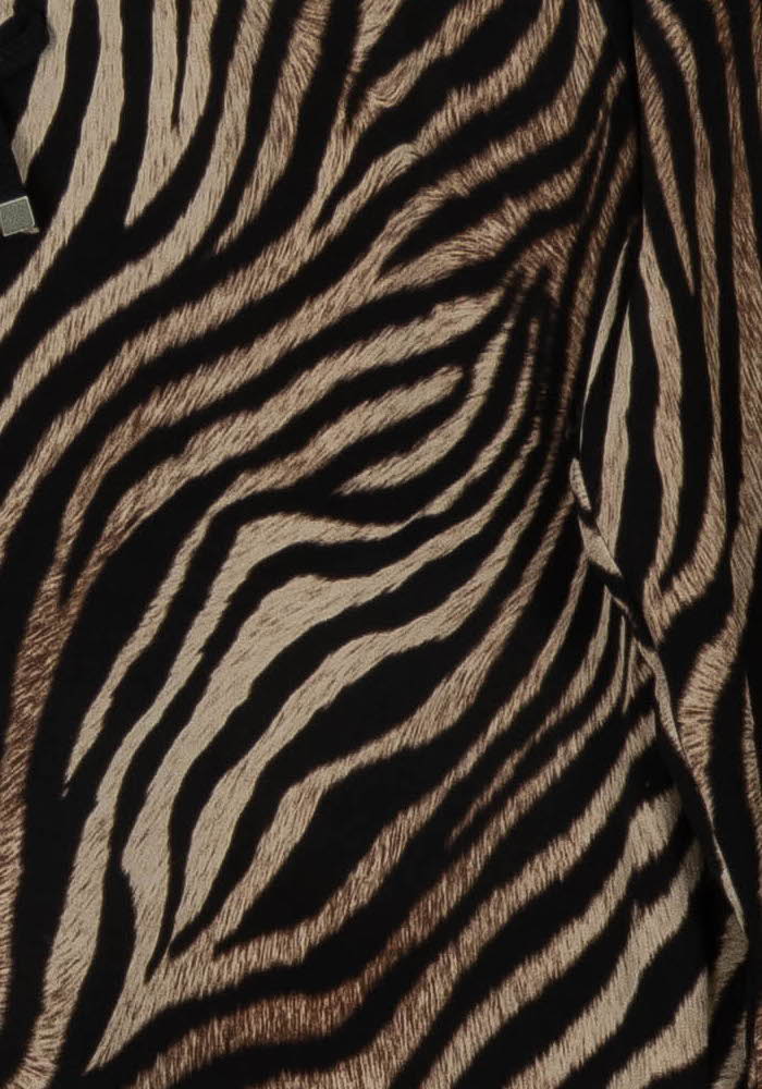 Robe Noire et Beige - Taille XXL/44 de la marque Indies | PARAD107465 - Vendu par Paradigme - Image 3