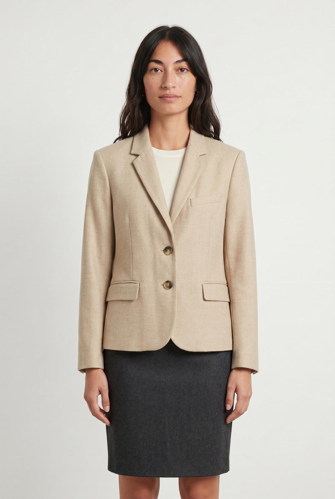 Veste Beige - Taille M/38 de la marque Gerard Darel | PARAD107467 - Vendu par Paradigme - Image 1