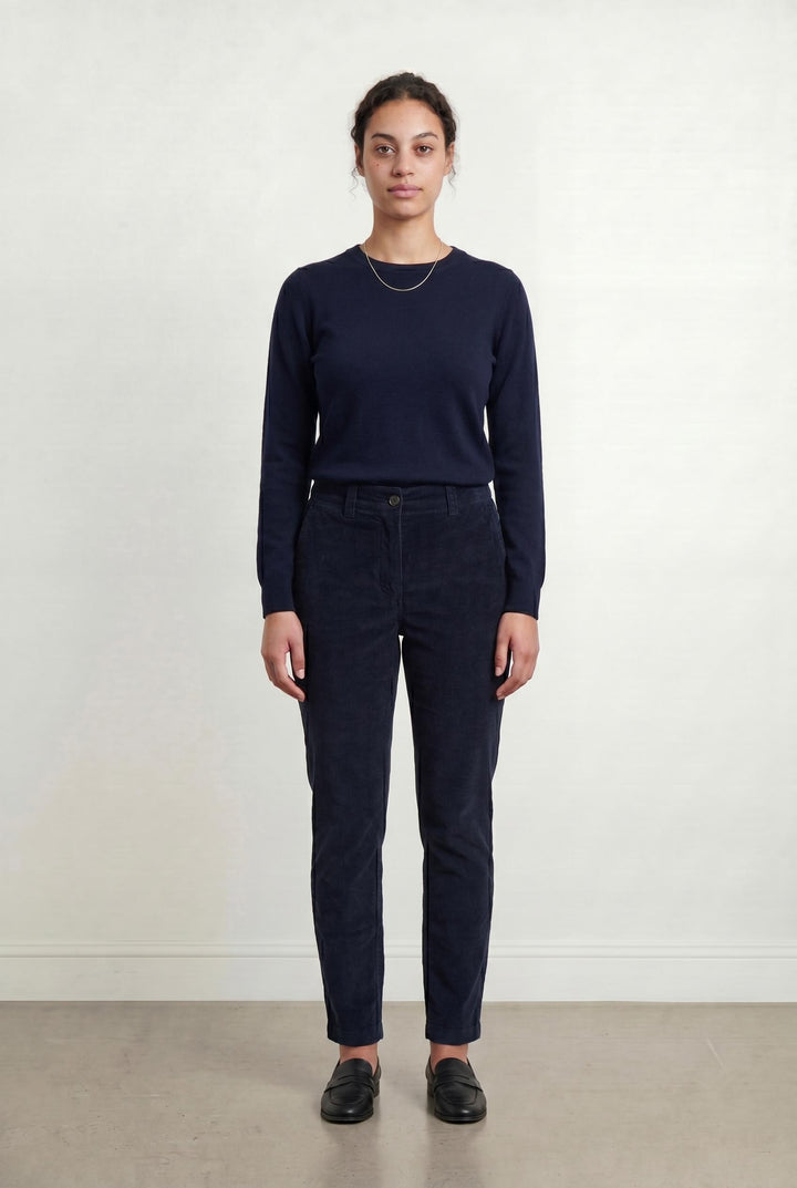 Pantalon Bleu - Taille L/40 de la marque Caroll | PARAD107468 - Vendu par Paradigme - Image 1