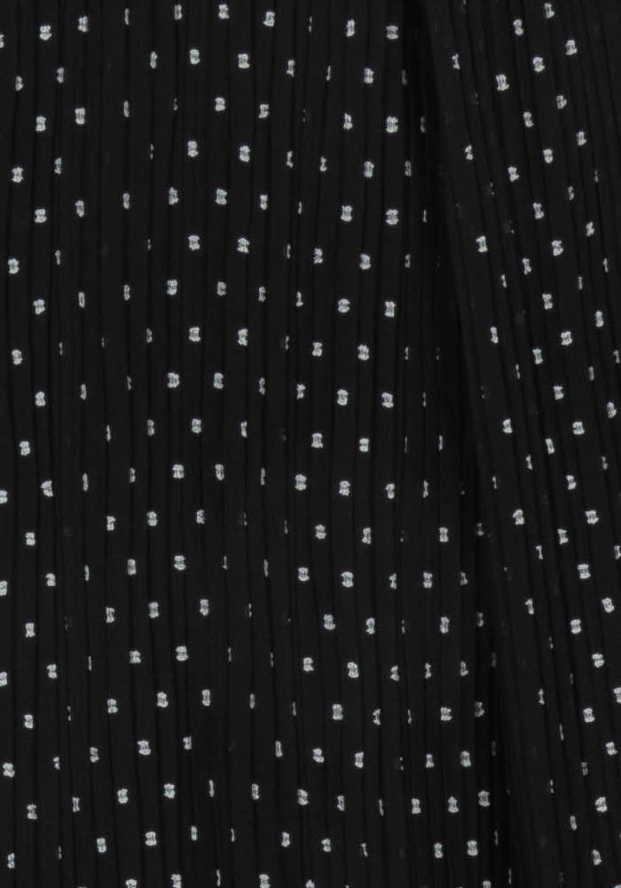 Robe Courte Noire et Blanche - Taille L/40 de la marque Maje | PARAD107470 - Vendu par Paradigme - Image 3