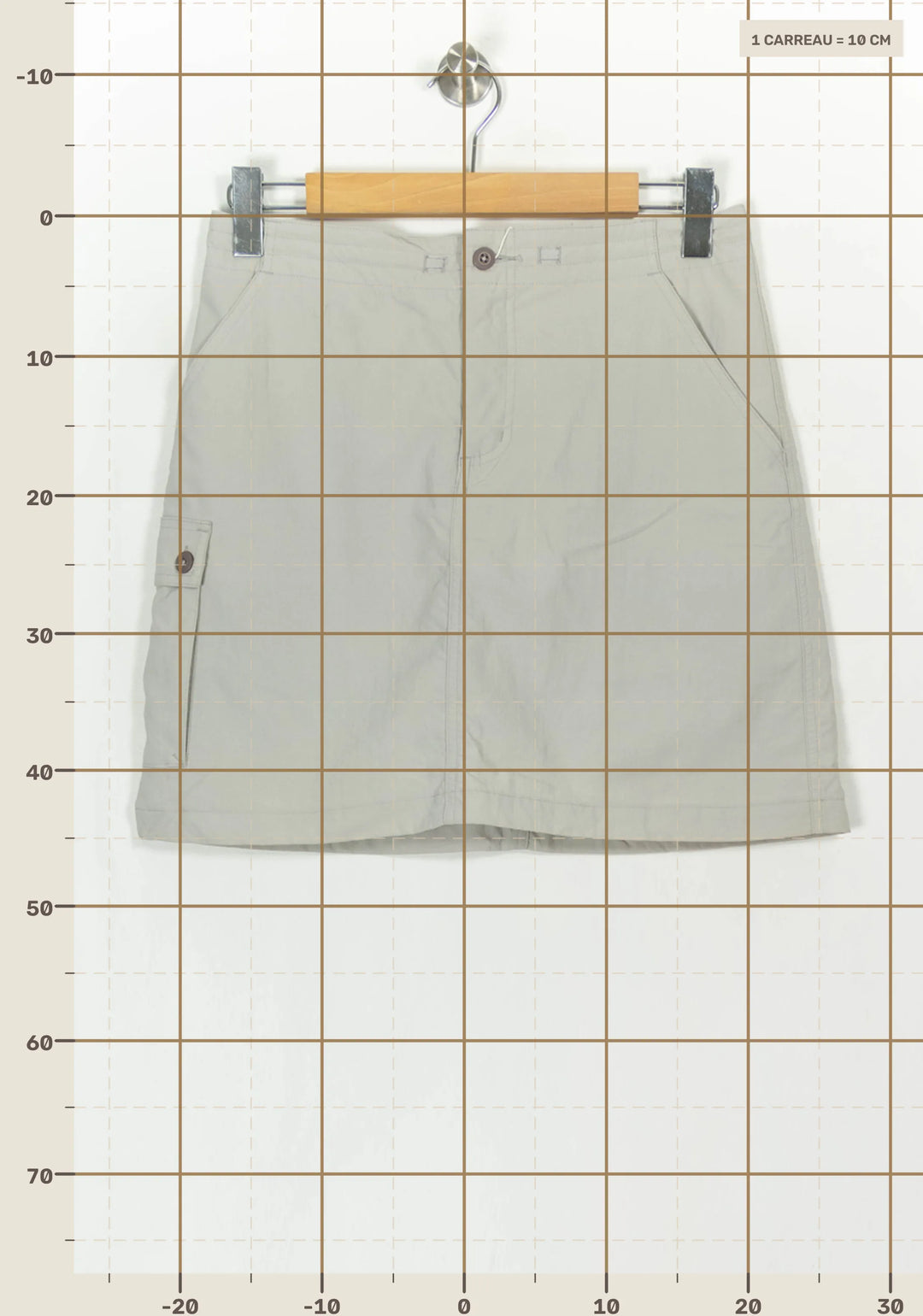 Jupe Cargo Beige - Taille S/36 de la marque Patagonia | PARAD107474 - Vendu par Paradigme - Image 4