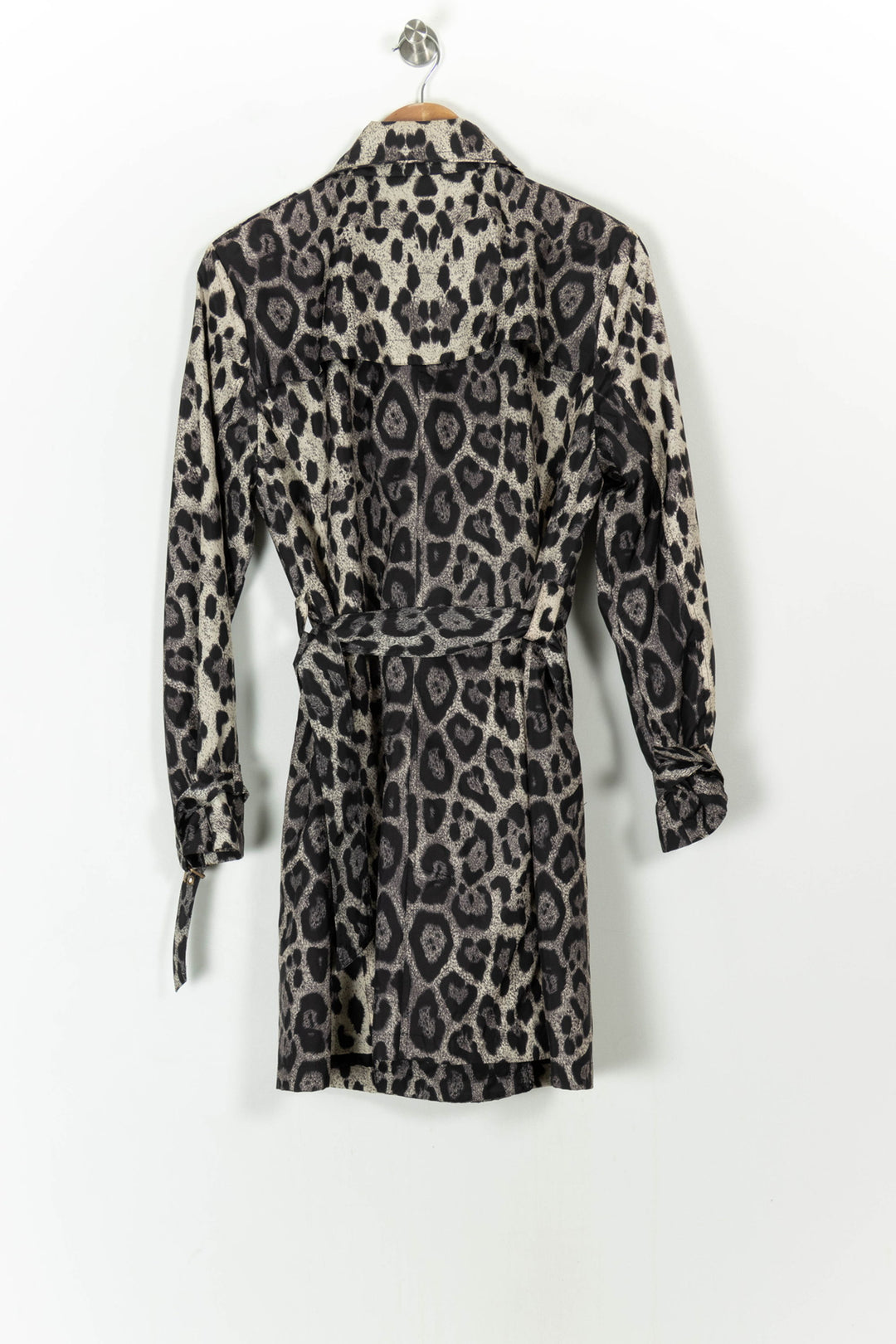 Trench Léopard Noir et Beige - Taille XL/42 de la marque Weill | PARAD107475 - Vendu par Paradigme - Image 4