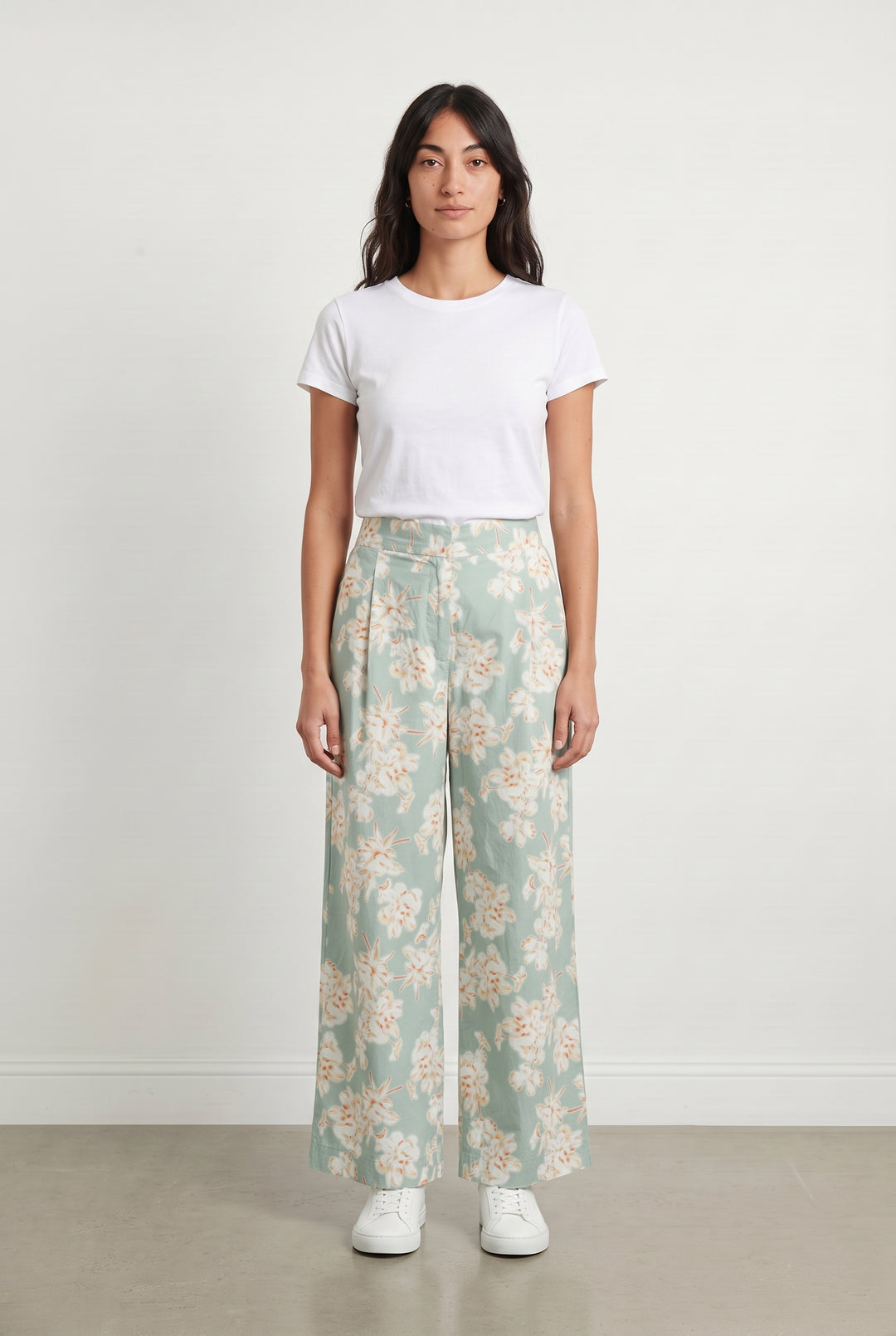 Pantalon Large Vert et Blanc - Taille M/38 de la marque Aigle | PARAD107478 - Vendu par Paradigme - Image 1