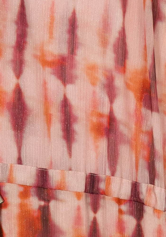 Robe longue rose et orange - Taille S/36 de la marque Imprevu | PARAD107480 - Vendu par Paradigme - Image 3