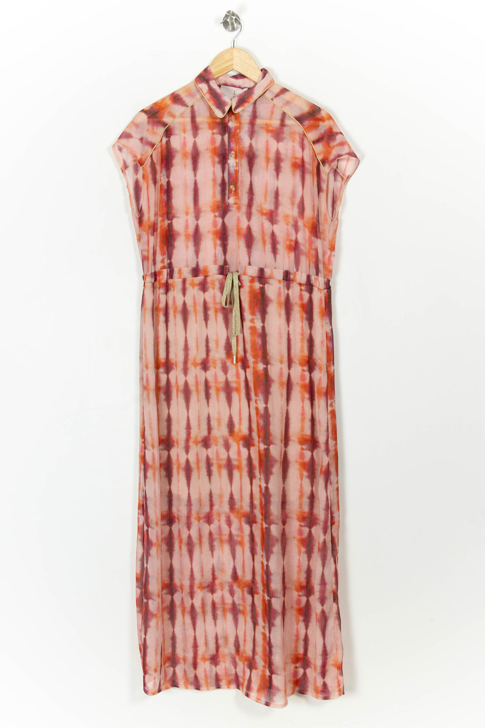 Robe longue rose et orange - Taille S/36 de la marque Imprevu | PARAD107480 - Vendu par Paradigme - Image 2