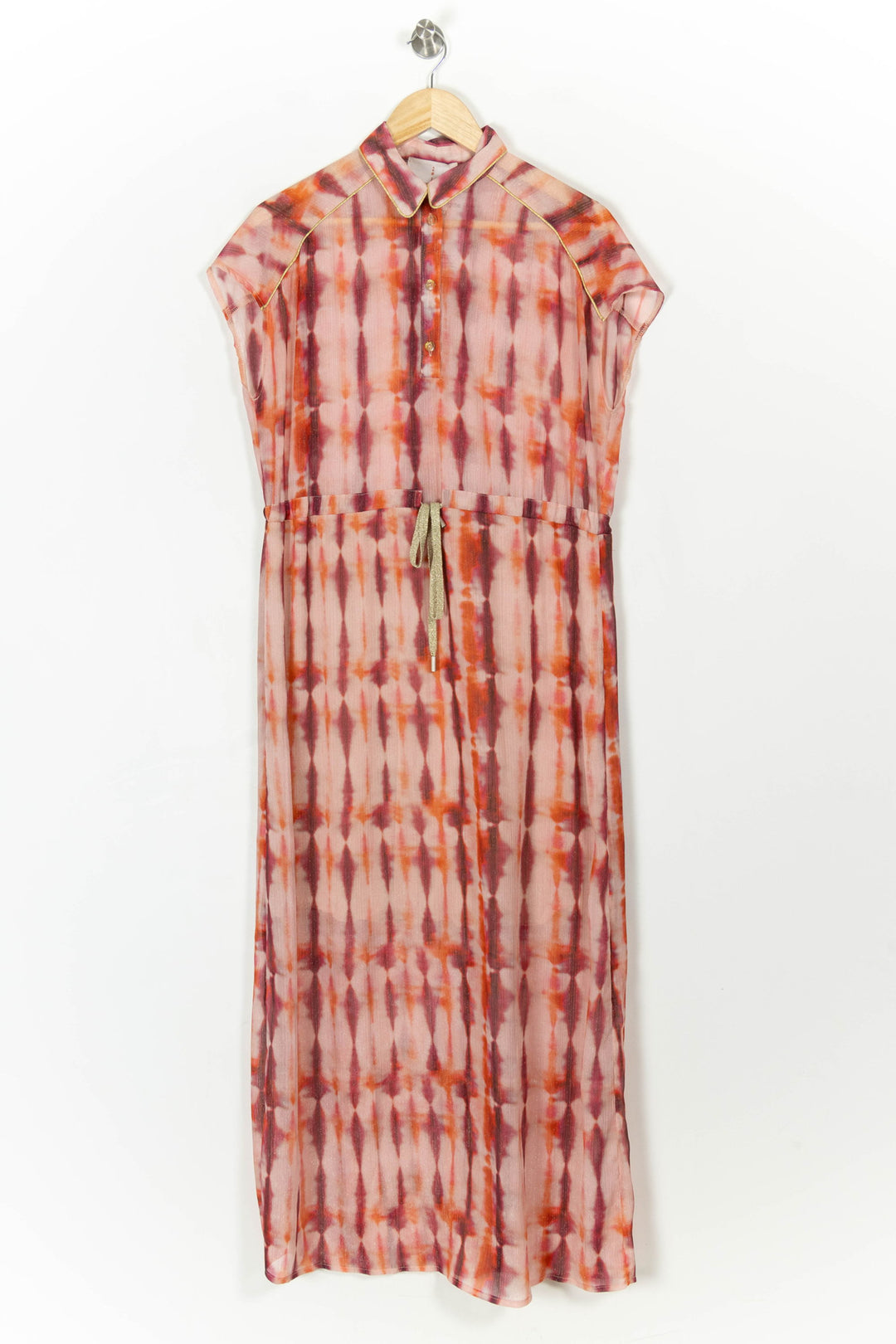 Robe longue rose et orange - Taille S/36 de la marque Imprevu | PARAD107480 - Vendu par Paradigme - Image 2
